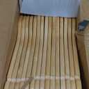 TOPIA HANGER Wooden Hangers 30 Pack, Natural Wood Clothes Hangers, Durable Coat Hanger with 360-Degree Rotatable Hook, Non-Slip Pants Bar and Shoulder Notches for Camisole Tops-CT34N30