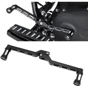 DreamSeek Heel Toe Gear Shift Lever + Shift Peg for Harley FL Softail/Touring, Road King, Street Glide/Tri Glide Trikes - Shifter Lever (Black)