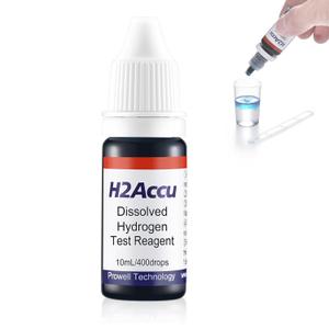 Dissolved Hydrogen Test Reagent | Measuring Molecular Hydrogen Concentration in Water | Blue Drops for Hydrogen Water Generator Bottle Hydrogen Machine | H2Accu