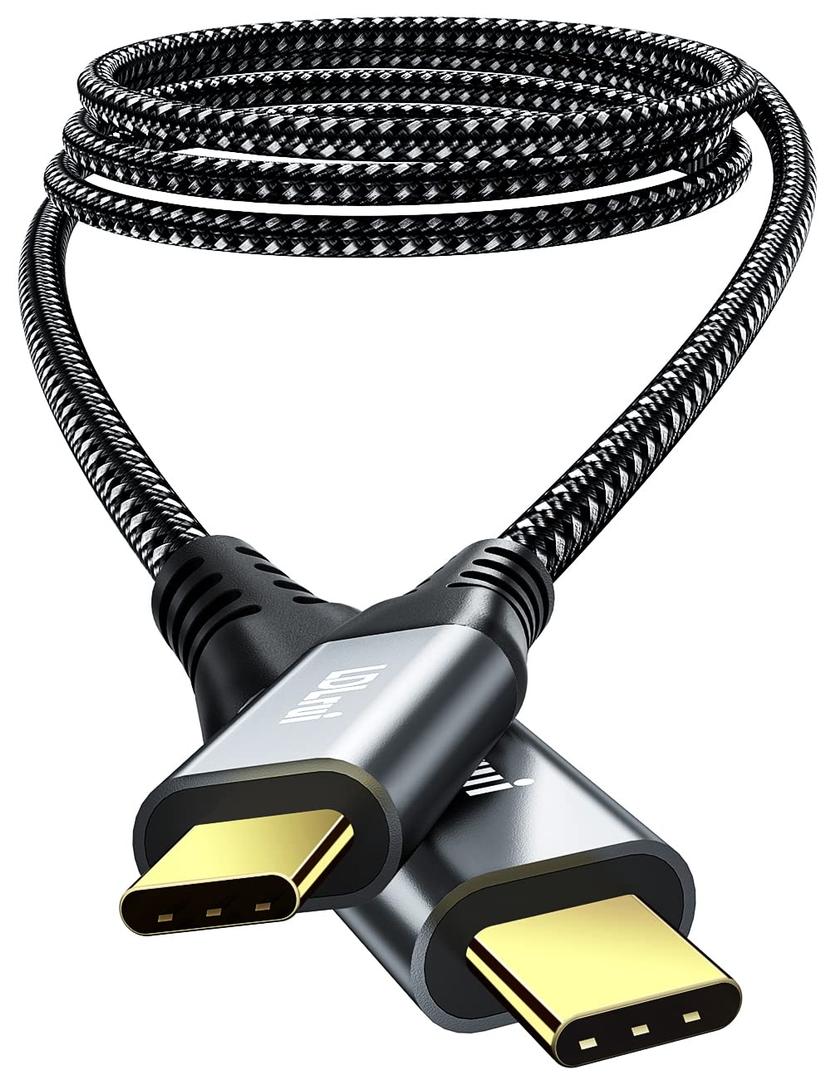 LDLrui 3FT USB C Monitor Cable, 4K UHD USB C Video Cable, 10Gbps Data & 100W PD Charging, HDR Type C Display Cord for Dell/LG, ARZOPA/MNN/KYY Portable/Gaming Monitor, External Second Screen Extender