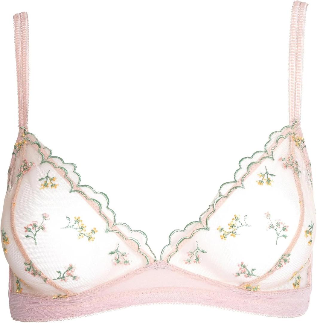 Huit Women's Wireless Bralette Blush