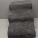 Dog Stairs for Couch Sofa and Chair, 3-Step Dog Steps for Small Dogs and Cats, Non-Slip Indoor Pet Step, Dark Grey