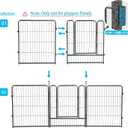 Dog Playpen Stakes - Dog Pens Accessories, for Indoor Outdoor RV Puppy Large Medium Puppy Dog Playpen (36 Inch)