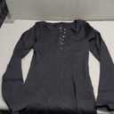 OQQ Long Sleeve Mini Dress Women Ribbed Tummy Control Club Party Dresses 2025 Fall Winter Staple Black S