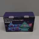 300FT Permanent Outdoor RGB Lights, IP67 Waterproof Smart Eave Lighting, with App/Remote Control Eaves Light, DIY LED Scenes Modes for House Roof Decor,Christmas,Party