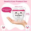 Crochet Tooth Grandma Gifts,Funny Valentines Mothers Day Birthday Gifts for Great Grandma Grandparents Nana Mimi Gigi Grammy from Grandkids,Retired Dentist Dental Hygienist Gift,Cute Handmade Decor