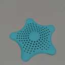 Umbra Starfish Drain Cover/Hair Catcher, Surf Blue