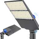 HYKOONT 300W LED Parking Lot Light,Dusk to Dawn Outdoor Lighting IP66 Waterproof Commercial Lighting 5000K LED Flood Lights Outdoor 36000lm Wide Angle Street Light with Photocell, Pack Of 2