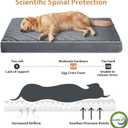 WNPETHOME Orthopedic XXL Dog Beds for Large Senior Dog Bed Comfy Sleeping