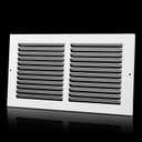 14x8 Vent Cover(Duct Opening Size),Air Return Vent Cover,Flat Vent Cover,Rejillas De Aire Acondicionado para Casa,Return Air Grilles,Outer Dimensions:15.75"Wx9.75"H(14"W x 8"H, Duct Opening)