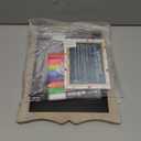 Tabletop Chalkboard Sign with Easel (11x13) + 8 Brilliant Liquid Chalk Markers | Hanging or Freestanding Framed Chalk Board with Hand Crafted Sweetheart Frame - Multipurpose Small Sign (Rustic Brown)