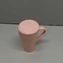 Tea Cup with Infuser and Lid, 18oz Large Tea Infuser Mug, Ceramic Loose Leaf Tea Mug with Strainer & Silicone Lid for Women, Man, Christmas, Gifts (Pink)