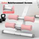 RELIFE REBUILD YOUR LIFE AB Workout Machine Adjustable Ab Trainer Machine Foldable Ab Cruncher Strength Training Equipment for Home Gym, Full Body Workout Equipment 440 LBS