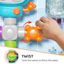 DOLIVE Bath Toys for Kids Ages 4-8, DIY Assembly Water Pipe Building Kit, Interactive Water Toy for Toddlers 3-5, Educational STEM Learning Gift for Boys and Girls, 11.6 x 11 x 3.4 inches