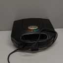 Gotham Steel Nonstick Panini Press Sandwich Maker, 2in1 Breakfast Sandwich Maker Grill / Sandwich Press Grill with Indicator Light, Grilled Cheese Maker Makes 2 Sandwiches with Easy Cut Edges, Black