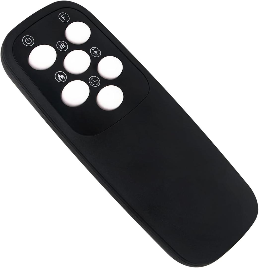 Replaced Remote Control Fit for Intertek Electric Fireplace Heater FR60XD Remote Control FR60XD IF-1360 IF-1350 IF-1340