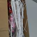 Valentines Day Decor 2 Pack 24 Inch Lighted Valentines Decorations Tree with 20 Heart Ornament, Timer/USB/Battery Operated Valentines Decor Tree Valentines Day Decorations for Home Table Bedroom Party