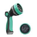 Garden Hose Nozzle, Hose Sprayer Nozzle with 10 Patterns High Pressure Water Hose Nozzle with Thumb Control, ABS Hand Spray Comfortable Grip for Outdoor Watering Plants & Lawns, Washing Cars & Pets