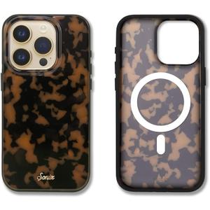 Sonix Case for iPhone 15 Pro | Compatible with MagSafe | 10ft Drop Tested | Tortoise Shell | Brown Tort