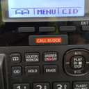 Panasonic Cordless Phone with Advanced Call Block, Link2Cell Bluetooth, One-Ring Scam Alert, and 2-Way Recording, Answering Machine, 4 Handsets - KX-TGF944B (Black)