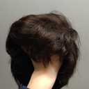 YYHR Men's Brown Wig Short Layered Natural Hair Costume Synthetic Full Wigs dark Brown Hair Replacement Wig