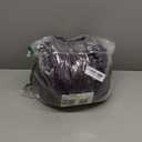 PAVILIA Super Soft Fleece Throw Blanket Eggplant Purple, Luxury Fuzzy Plush Flannel Throw, Warm Cozy Ribbed Microfiber Blanket for Sofa Couch Bed, Lightweight Striped Blanket, Purple, 50x60