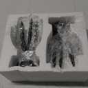 Halloween Decorations Indoor Skeleton Hand Ring Holder Tealight Candle Holder for Gothic Table Decor Jewelry and Earring Organizer Black 2PCS