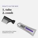 Just For Men Touch of Gray, Mens Hair Color Kit with Comb Applicator for Easy Application, Great for a Salt and Pepper Look - Medium Brown, T-35, Pack of 1