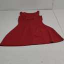 Women Sexy Backless Mini Dress Sleeveless Open Back A Line Formal College Graduation Dress (Medium, Red)