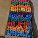 Bubble Wand, 200 Pcs Mini Bubble Wands Bulk in 10 Colors, Bubble Party Favors for Kids, Summer Toys, Indoor Outdoor Activity, Themed Birthday, Wedding, for Girls & Boys