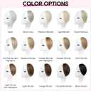 REECHO Clip in Hair Volumizer, Short Thick Clip in Hairpieces Adding Extra Hair Volume Extensions for Women with Thin Fine (Ginger Brown, 8 Inch(Pack of 4))