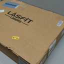 LASFIT Floor Mats for Jeep Cherokee 2015-2023 (Not Fit with Raised Dead Pedal) All Weather TPE Custom Fit Car Mats Floor Liners 1st & 2nd Row, Black