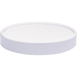 100 Count Paper Lids for Belinlen 5oz/6oz/8oz/12oz/16oz Paper Ice Cream Cups, Hot/Cold Soup Cupss Lids