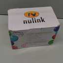 NuLink Balloon Pump Electric Portable Dual Nozzle Balloon Blower Pump Inflation for Decoration, Party (Blue, Yellow)