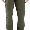 Carhartt Men's 105461 Rugged Flex Relaxed Fit Ripstop Cargo Work Pant, 36x32