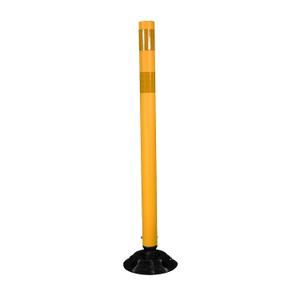 Cortina Delineator Post, Yellow, HDPE, 36 in
