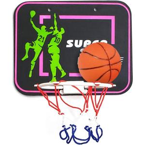 ArtCreativity Stick-on Plastic Basketball Hoop Game for Kids & Adults  No Assembly Needed, Includes Mini Ball, Backboard, Net, Stickers for Easy Mounting  Fun for Home, Office, Bedroom, Gift Idea.