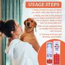Dog Potty Training Spray & NO-GO Area Spray | Helps Train Puppies & Dogs Where to Potty | Dog Pee Training Spray | Suitable for Indoor & Outdoor Use | (1.6 Fl Oz Spray Set)