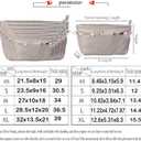 Lckaey Purse Organizer Insert For Neverfull Handbag Is Compatible With More Similar Brands Of Tote Bag-nylon Organizer 3055grey-XS