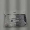 Amazon Essentials Women's Cotton and Lace Midi Brief Underwear, Pack of 4, Black/ Grey Heather/ Off-white/ White, Medium