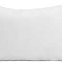 Amazon Basics Down Alternative Bed Pillow, Medium Density for Back and Side Sleepers, Queen - Pack of 2, White, 30 in L x 20 in W