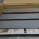 Seinloes 4 Pack Pull Out Cabinet Organizers 21" Deep With Raising Pad for Framed Cabinets, Expandable Slide Out Drawers with 4pcs Divider Racks, Roll Out Shelves, Adjustable Width 12"-20.45" Silver