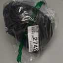 Heavy Duty Cargo Net, 4.2 x 3.5 ft, 1100 lb Capacity, with 18 ft Bungee Cord and S-Hooks (Black Yellow, 4.2' x 3.5')