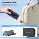 Switch 2 Portable Dock - [5-in-1] TV Docking Station Replacement: 4K@60Hz HDMI, Gigabit LAN, 100W PD Dock Adapter, 25Gbps USB-A, Compact for Nintendo Switch 2 Travel/TV/Charging (Official-Size 1/2)