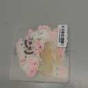 Kolldenn 36 Pcs Pink Halloween Ghost Cupcake Toppers Cute Ghost Cupcake Toppers for Pink Halloween Party Supplies Baby Shower Birthday Party Cake Decorations Supplies