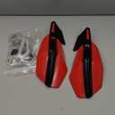 AnXin Motorcycle Handguard Dirt Bike Hand Guards 7/8" 22mm 11/8" 28mm Universal for CRF110F CRF125F CRF250F CRF250R CRF450R XR150L CRF250L CRF300L TRX 400EX Dirt Bike ATV Red