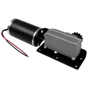 225008 RV Slide Out Motor & Gear Housing Compatible with BAL Accu-Slide Cable Slide Out System, with R25076 R25076-1 RV Slide Out Gear Box and R25075 High Torque Motor for Travel Trailer Camper | 12V
