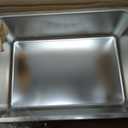 Stainless Steel Cat Litter Box, 20"x14"x6"(Height) Large Metal Litter Box, Easy to Clean, Non Stick No Smell Litterbox for Cats/Kitty