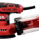 SKIL 5 Random Orbital Sander with Cyclonic Dust Box & 3pc Sanding Sheet - SR211601, Multicolor