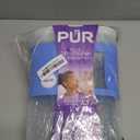 PUR Slim Water Filter Pitcher, 8-Cup Capacity, Compact Design for Dorms & Mini Fridges, Dishwasher Safe, Fast Filtration, Includes 1 Filter, Cleaner Great-Tasting Drinking Water, Blue